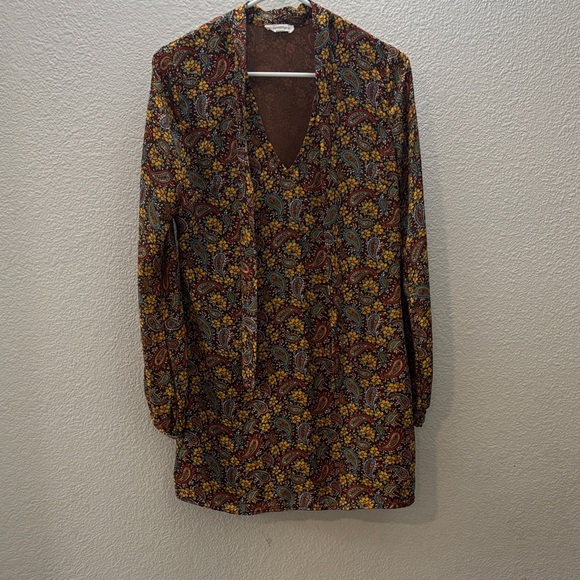 Cotton Candy Dresses & Skirts - Cotton Candy Multicolor Paisley Midi Dress